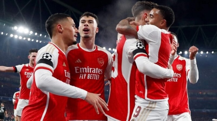 Arsenal lập kỷ lục sau màn hủy diệt tại Champions League